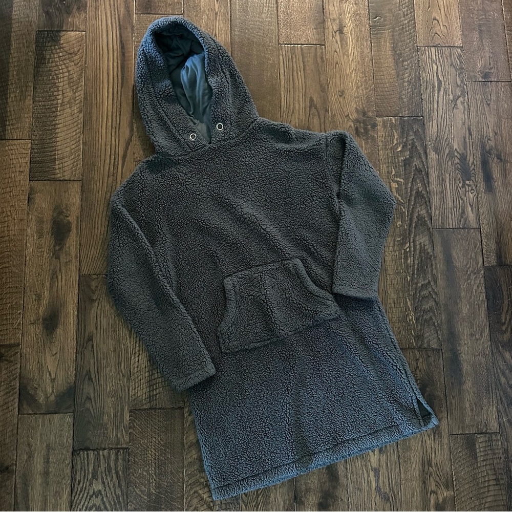 Fashion Nova Sherpa hoodie dress